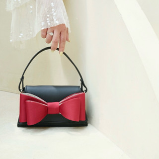  Túi Blink Bag size mini Hérisson nơ 3D đính hạt lấp lánh 