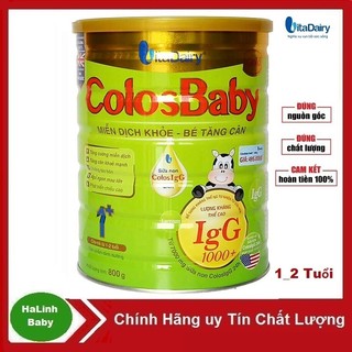 Sữa Non Colosbaby Gold 1+ 1000 IgG (800g, Date 2026)......: