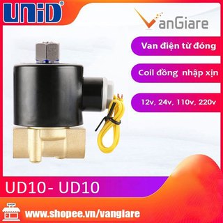 [Van đẹp, đúng hiệu] Van điện từ UD8 (13mm) UD10 (17mm) Unid