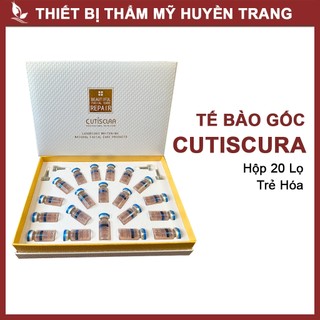 Tế bào gốc Hàn Quốc CUTISCURA Căng Bóng, Nâng Cơ, Trẻ Hóa Da (10ml/lọ) Thẩm Mỹ Huyền Trang NANOCEE