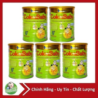 Combo 5 lon sữa bột colosbaby gold, bIO, IQ  số 0+,1+,2+ (800g)....