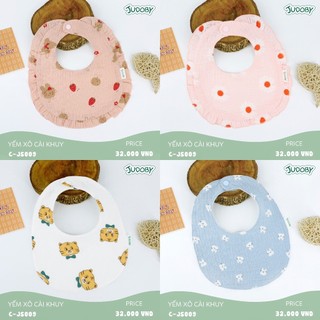 Judoby - Yếm xô cao cấp khuy bấm cổ tròn cho bé JS009