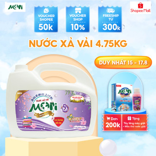 Nước xả vải Mori Hương Comfor Hương Lovely can 4,75kg, 4,75L thơm lâu MR008