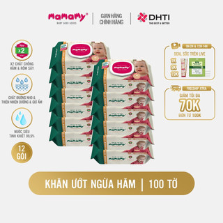 COMBO 5 KHĂN ƯỚT MAMAMY 100 TỜ