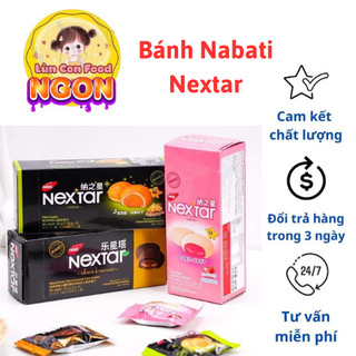 BÁNH NATBATI NEXTAR ❤FREESHIP❤ BÁNH NABATI NEXTAR SỐT SOCOLA - Lùn Con Food