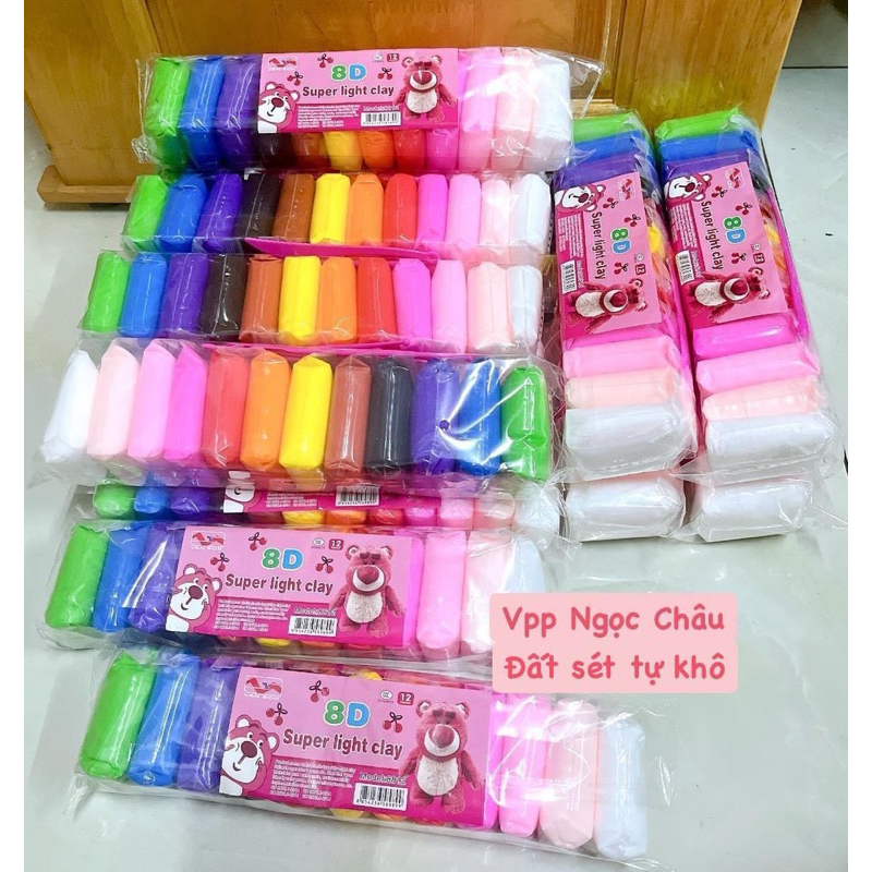 Đất Sét Tự Khô 12/24/36 Màu