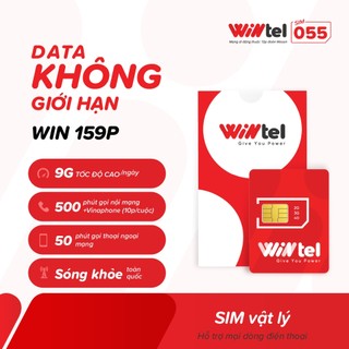 Sim 4g wintel win159p - sim data không giới hạn