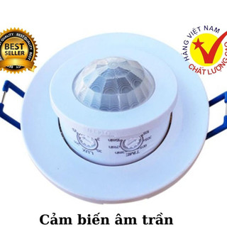 Cảm ứng hồng ngoại âm trần, Công tắc cảm biến tự động bật tắt Đèn -  HÀNG CHÍNH HÃNG