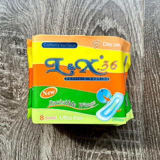 Băng vệ sinh cánh tàng hình có bạc hà L&X 08