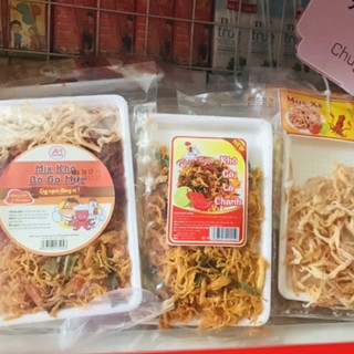Khô gà/khô heo/khô mực/khô bò các loại