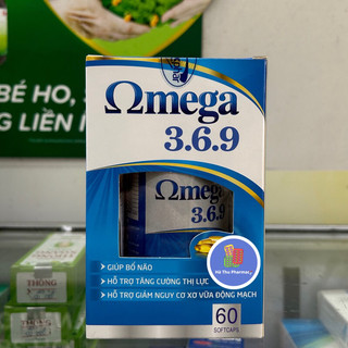 Viên uống Omega 3.6.9- Bổ sung omega3 giúp bảo vệ tim mạch