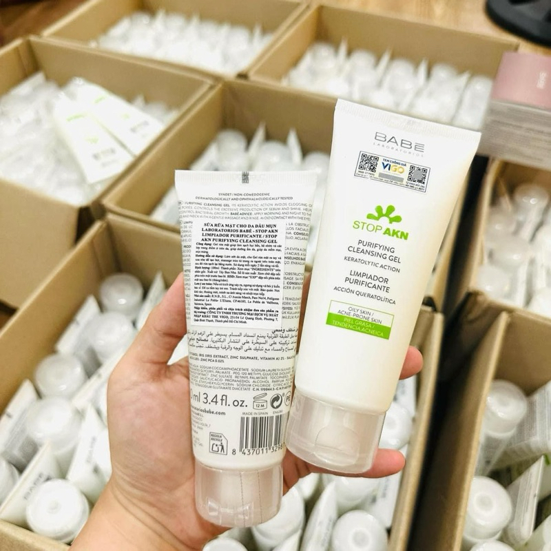 Sữa rửa mặt BABE