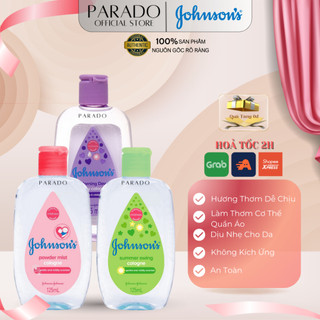 Nước Hoa Cho Bé Johnsons Baby Cologne Power Hương Phấn Hoa 125ml