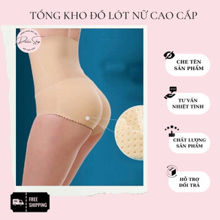 Quần Độn Mông Su Đúc Cạp Cao Gen Bụng Chống Cuộn Không Đường Viền,Tạo Đường Cong Sexy|Độn Mông Su Cao Cấp