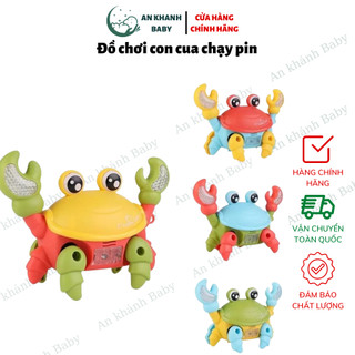 Đồ chơi con cua chạy pin cho bé