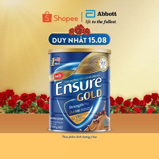 Sữa bột Ensure Gold Abbott hương cà phê 800g/ 850g