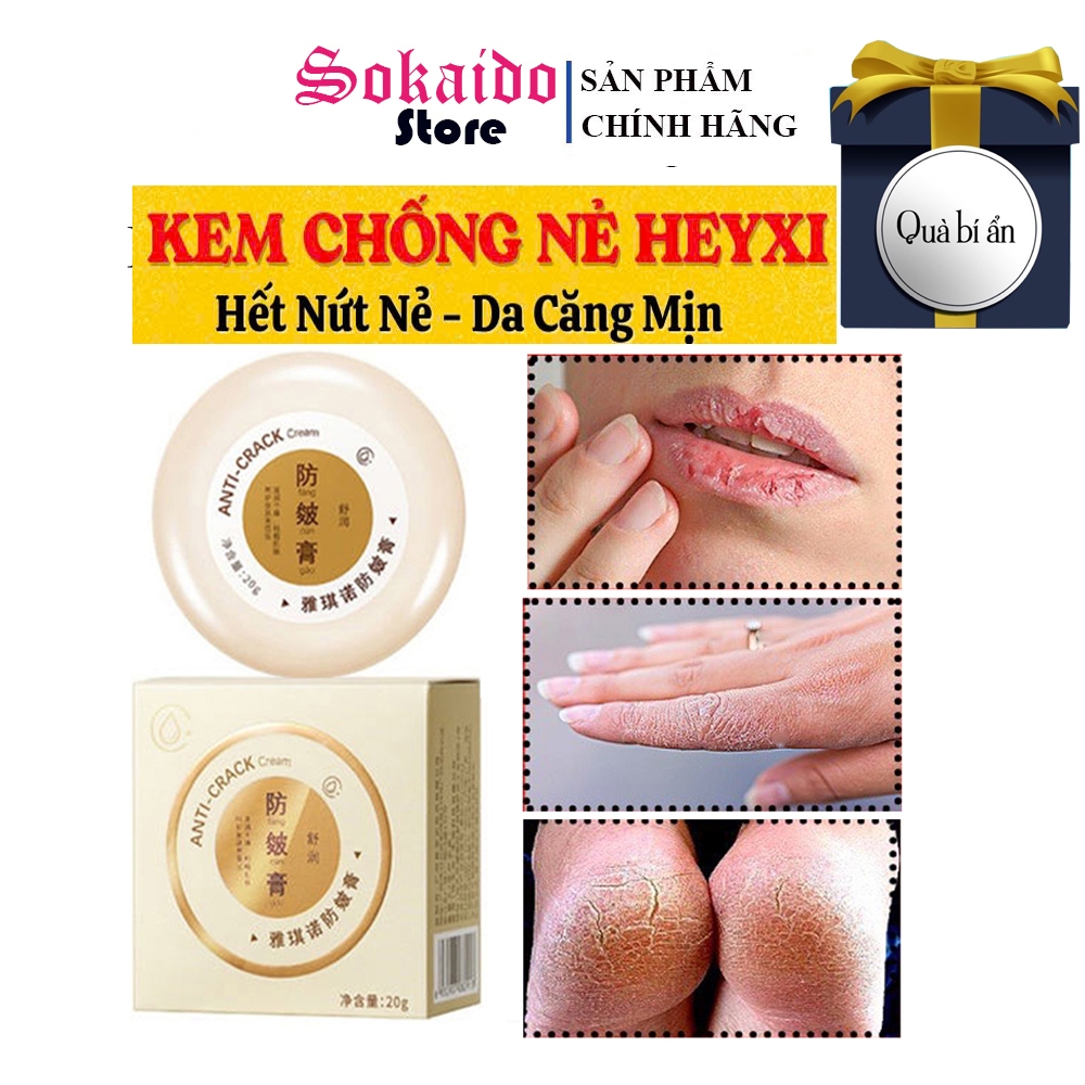 Kem Chống Nẻ - Kem Dưỡng Ẩm Chống Nứt Nẻ Da Heyxi 20G