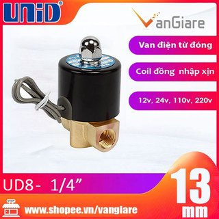 Van điện từ phi 13 UD8 UniD (Coil nhập Xịn)