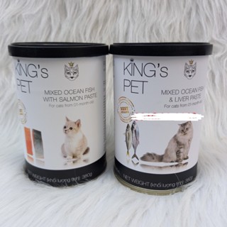 Pate cho mèo Kingpet 380g, Pate cho mèo King pet