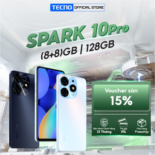 Điện thoại tecno spark 10 pro 8gb/128gb - helio g88 | 5000 mah | sạc nhanh 18w