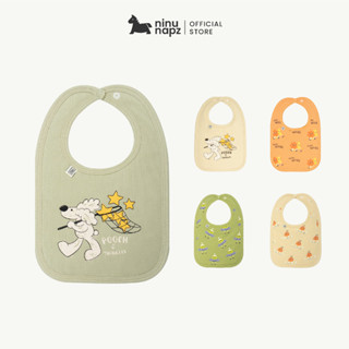  NinuNapz - Yếm quàng cổ thấm hút nhanh siêu tiện lợi cho bé từ 0M-24M - Vải sợi tre pha cotton mềm mịn êm ái 