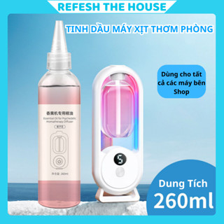 Tinh Dầu Máy Xịt Thơm Phòng Tự Động 260ml - Dành Cho Các Máy Phun Hương -Tinh Dầu Thơm Phòng