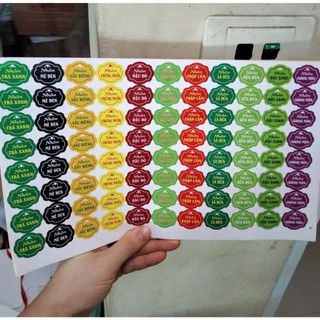 Tem Nhân Bánh Trung Thu (1 tờ 88 chiếc 11 loại)