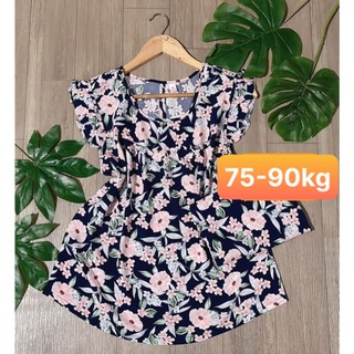 [HCM] (75-90kg) Đồ bộ bigsize lửng tole/lanh. drap gối codipa.
