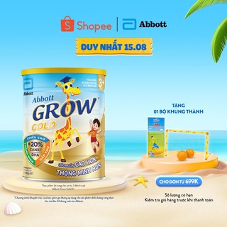 Sữa bột Abbott Grow 3+  900g/850g