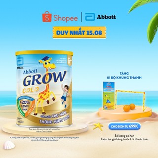 Sữa bột Abbott Grow Gold 6+ 900g/850g