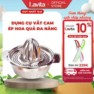 Dụng cụ vắt cam siêu tiện lợi Cherry làm từ inox cao cấp chống gỉ sét, dễ dàng vệ sinh sau khi sử dụng