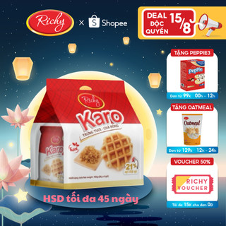 Bánh tươi Richy KARO bịch 6 chiếc (26g/chiếc)