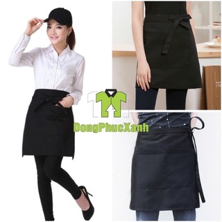 Tạp dề ngắn Cao Cấp Cho Nhân Viên Phục Vụ Tạp dề phục vụ nhà hàng