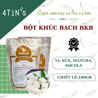 BỘT KHÚC BẠCH BKB VỊ SỮA MATCHA PHOMAI SOCOLA KHOAI MÔN PHOMAI MẶN - CHIẾT LẺ 100GRAM