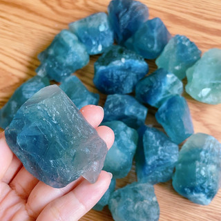 Đá thô Green-Blue Fluorite chưa qua chế tác, đá thiên nhiên, đá năng lượng, healing