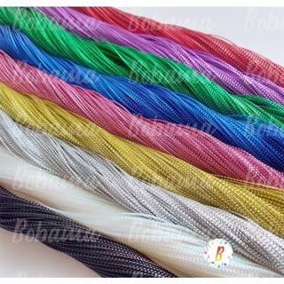 Dây kim tuyến không giãn 1mm trang trí handmade bó 100 mét