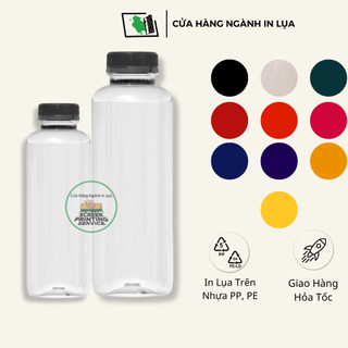Mực in lụa hệ dầu in trên nhựa PP, PE, ly trà sữa, khăn lạnh