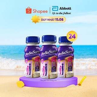 Thùng 24 Sữa nước PediaSure 237ml/chai hương vani