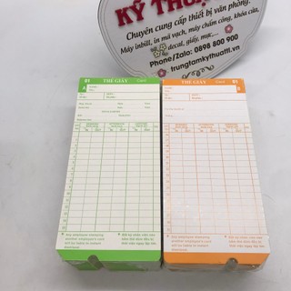 Thẻ chấm công giấy Ronald Jack RJ-2200N