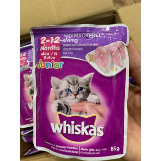 Pate cho mèo con Whiskas junior 85g