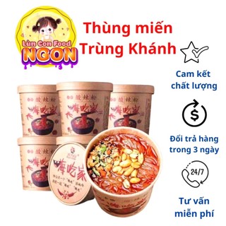 Miến Trùng Khánh ❤ Free ship❤ THÙNG 6 HỘP MIẾN TRÙNG KHÁNH - Lùn Con Food