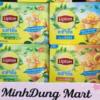 Trà Lipton Ice tea các vị đóng hộp 224g(16 gói)