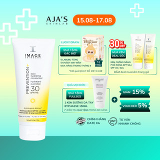 Kem chống nắng Image Skincare Prevention+ Daily Hydrating Moisturizer SPF 30+ 91gr cho da khô - AJA’S SKINLAB