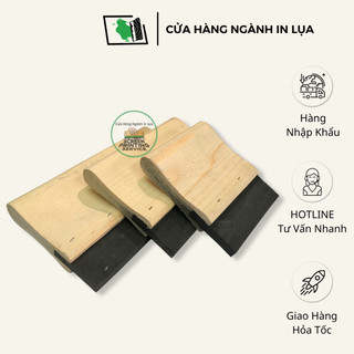 Dao gạt mực bánh tăng độ dày 9mm, lưỡi bằng