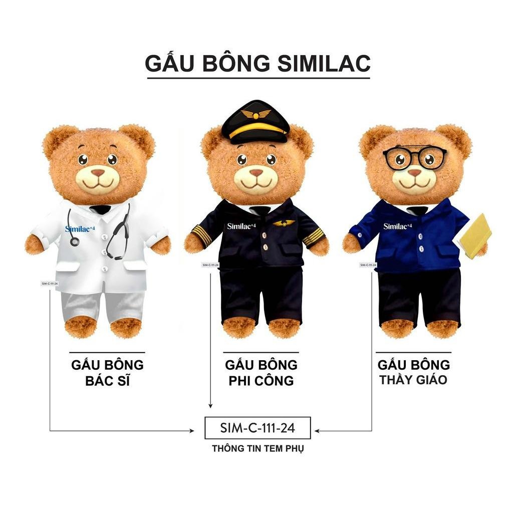 Gấu bông SIMILAC - Quà tặng của sữa Similac 38cm