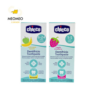 Kem đánh răng nuốt được dành cho bé từ 6 tháng tuổi Chicco