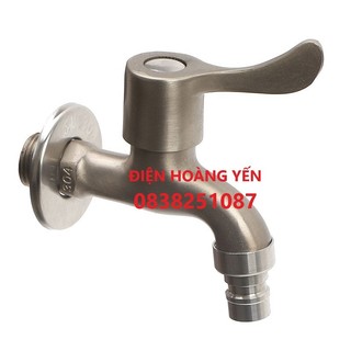 Vòi nước, vòi hồ tay gạt Inox SUS304 cao cấp