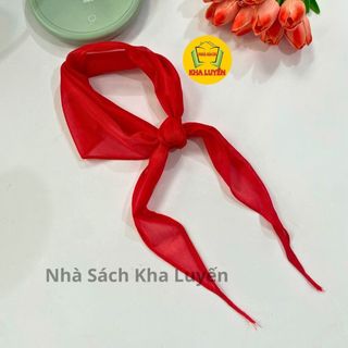 Combo 05/ 01c Khăn Đỏ Có Viền,Khăn Đỏ Không Viền, Khăn Quàng Đỏ Học Sinh