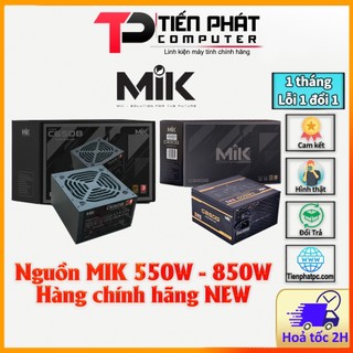  Nguồn máy tính MIK C650B C750B 650W   750W   850W - Chính hãng BH 36T 