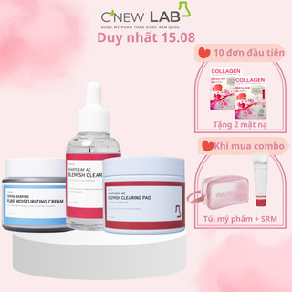 Combo ngừa mụn c'new lab bộ 3 sản phẩm cung cấp dưỡng chất, hỗ trợ giảm thâm nám